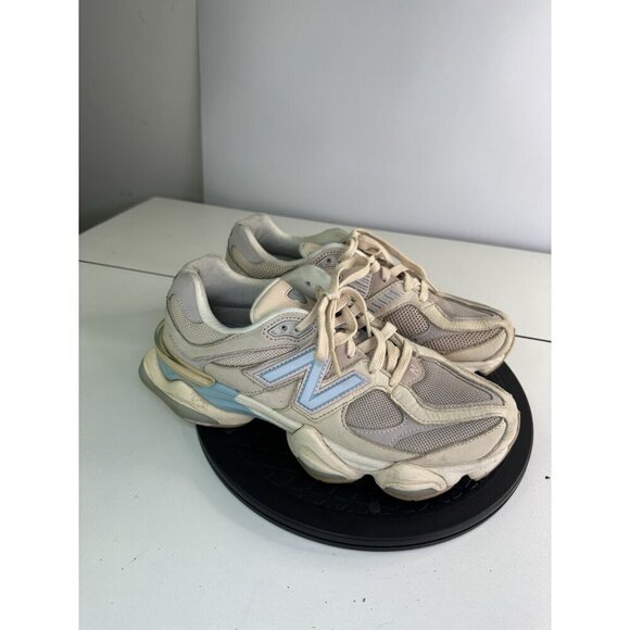 New Balance 9060 ‘Ivory Cream Pink Sand’ Suede Sneakers Men\'s Size 9 D U9060WCG main image 9